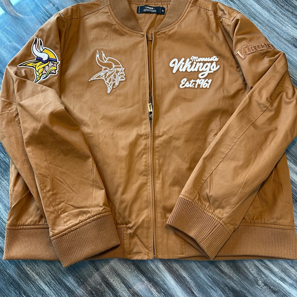 Minnesota Vikings Brown Jacket